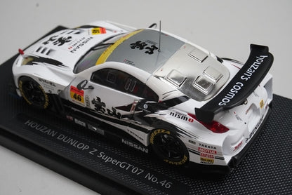 1:43 EBBRO 43924 HOUZAN DUNLOP Z Super GT 2007 #46 model car