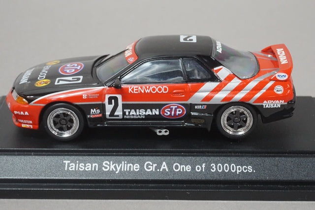 1:43 EBBRO 43419 TAISAN Skyline R32 GT-R Gr.A #2