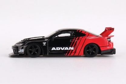 MGT00649-R TSM MINI-GT 1:64 Nissan Silvia S15 LB-Super Silhouette SILVIA ADVAN Right-hand drive