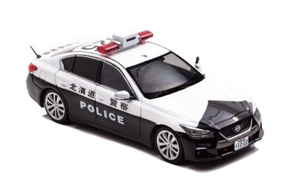 H7432007 RAI'S 1:43 Nissan Skyline GT (V37) 2020 Hokkaido Police Vehicle (625)