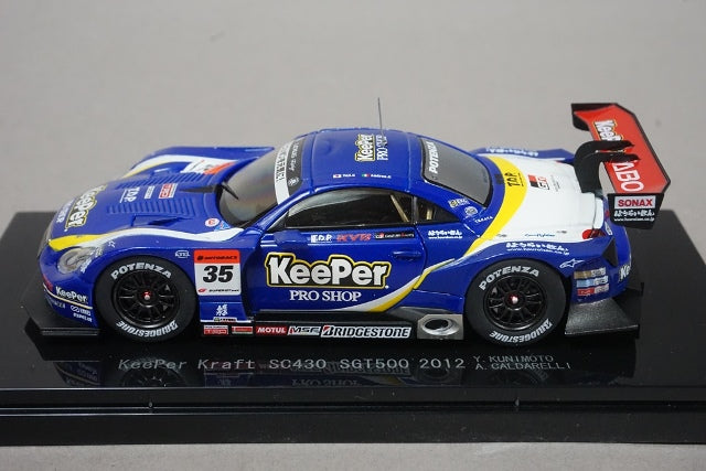 1:43 EBBRO 44738 Lexus KeePer Craft SGT300 SGT500 2012 #35