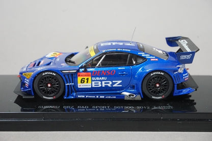 1:43 EBBRO 44750 Subaru BZR R&D Sports SGT300 2012 #61