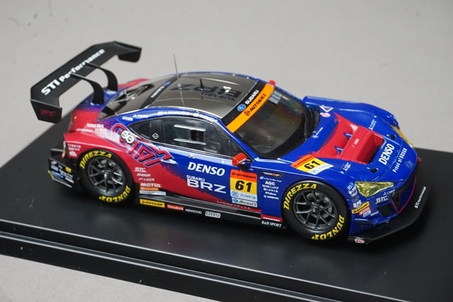 1:43 EBBRO 45765 Subaru BRZ R&D Sports Super GT300 2020 #61