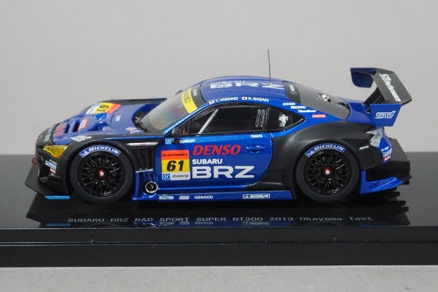 1:43 EBBRO 44947 Subaru BRZ R&D Sports Super GT300 Okayama Test 2013 #61