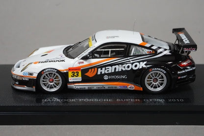 1:43 EBBRO 44370 Porsche Hankook Super GT300 2010 #33