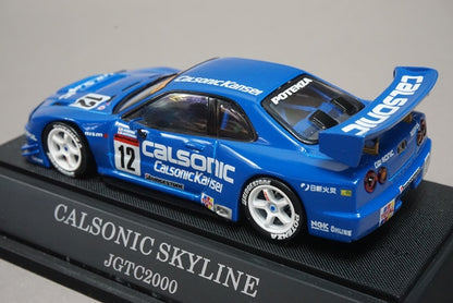 1:43 EBBRO 43140 Nissan CALSONIC SKYLINE JGTC 2000 #12