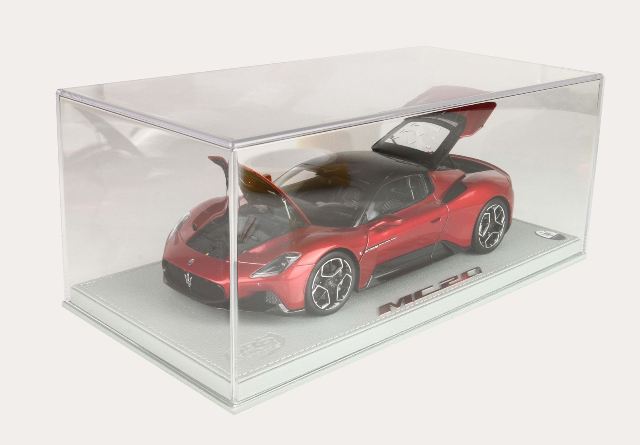 [ Pre-order ] HE180051C BBR 1:18 Maserati MC20 Red Vincente Special Pack