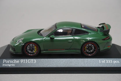 1:43 MINICHAMPS 410066028 Porsche 911 GT3 2017 Green