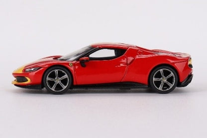 BBRFER64002 BBR 1:64 Ferrari 296 GTB Asset Fiorano Rossa Corsa Red