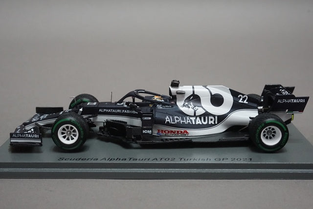 1:43 SPARK S7699 Honda Scuderia Alfa Tauri AT02 Turkish GP 2021 #22