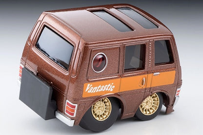 QS-12a TOMYTEC Nissan Caravan 1st Generation Custom Model Brown 328407