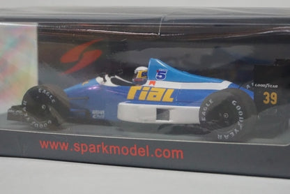 S3964 Spark 1:43 Rial ARC2 Practice Japan GP 1989 B. Gachot #39