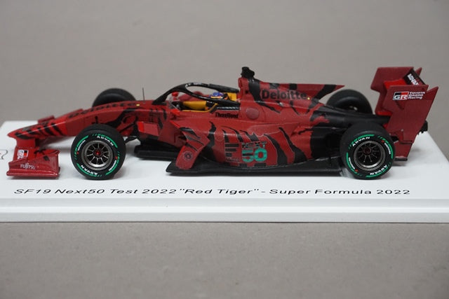 1:43 SPARK SJ131 SF19 Next50 Test 2022 "Red Tiger"