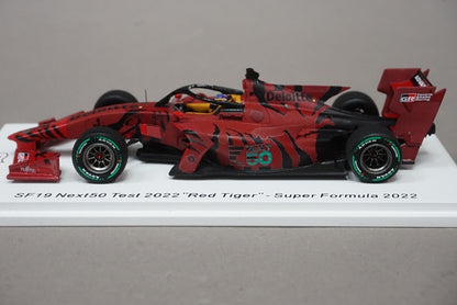 1:43 SPARK SJ131 SF19 Next50 Test 2022 "Red Tiger"