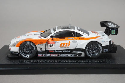 1:43 EBBRO 44334 Lexus MJ KRAFT  SC430 Super GT500 2010 #35