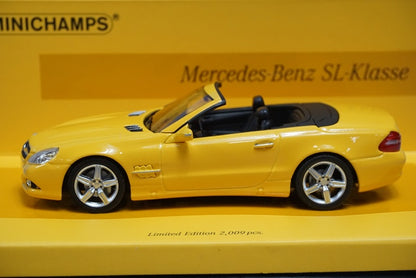 1:43 MINICHAMPS 436037530 Mercedes-Benz SL-Klasse (R230) 2008 Linea Giallo No.3