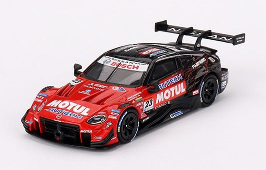 MGT00756-L TSM MINI-GT 1:64 Nissan Z GT500 NISMO SUPER GT Series 2023 #23 "MOTUL AUTECH Z" Left-hand drive *Blister pack