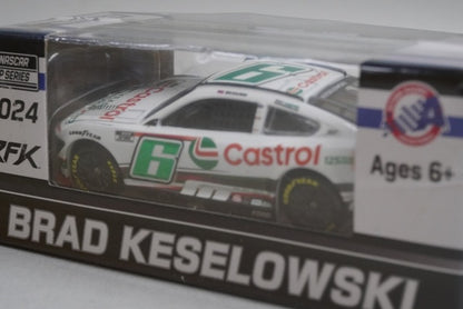 LR301978 Lionel Racing 1:64 Ford Foil Castrol 125 Years Forward 2024 Mustang Brad Keselowski #6