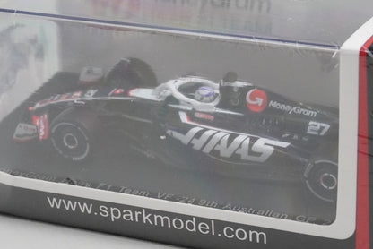 Y379 Spark Sparky 1:64 MoneyGram Haas F1 Team VF24 #27 2024 N. Hulkenberg