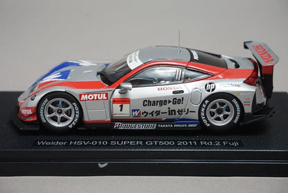 1:43 EBBRO 44545 Honda Weider HSV-010 Super GT500 Rd.2 Fuji 2011 #1