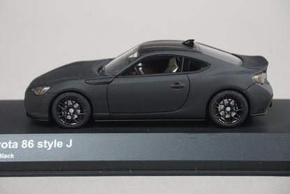 1:43 KYOSHO R43001MKB Toyota 86 Stylist J Matte Black