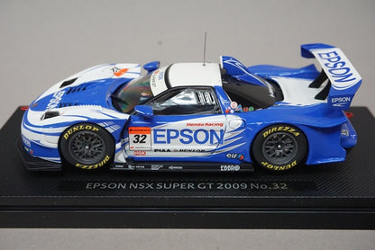 1:43 EBBRO 44180 Honda EPSON NSX Super GT500 2009 #32