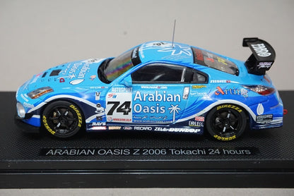 1:43 EBBRO Nissan Arabian Oasis Z Super Endurance Tokachi 24h 2006 #74