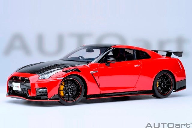 77502 AUTOart 1:18 Nissan GT-R R35 NISMO Special Edition Brilliant Vibrant Red