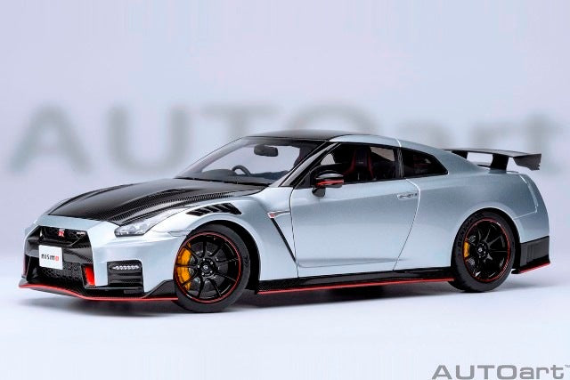 77503 AUTOart 1:18 Nissan GT-R R35 NISMO Special Edition Ultimate Metal Silver