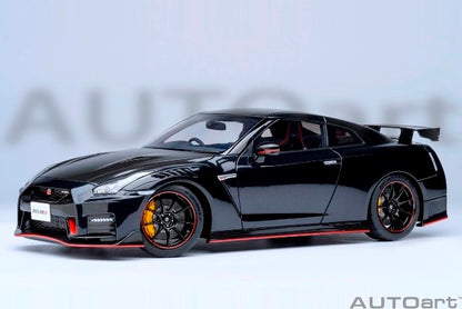 77504 AUTOart 1:18 Nissan GT-R R35 NISMO Special Edition Meteor Flake Black Pear