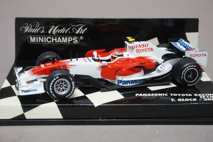 1:43 MINICHAMPS 400080012 Panasonic Toyota Racing TF108 2008 #12