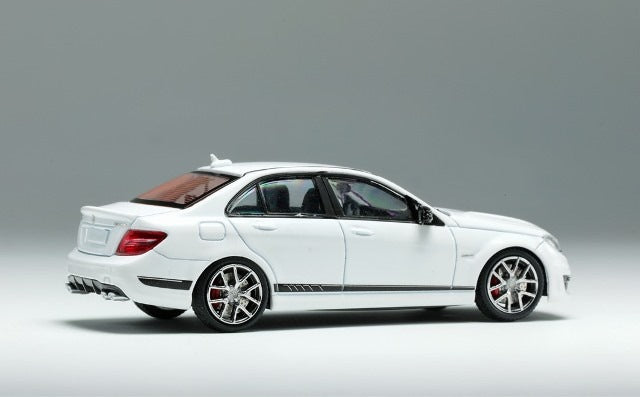 KING MODEL 1:64 Mercedes Benz C63 W204 507 White