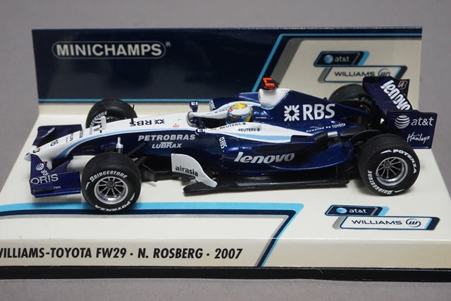 1:43 MINICHAMPS 400070016 Toyota Williams FW29 2009 #16 N.Rosberg model car