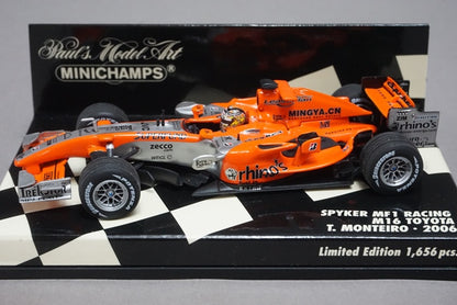 1:43 MINICHAMPS 400060118 Toyota Spyker MF1 Racing M16 2006 T.Monteiro