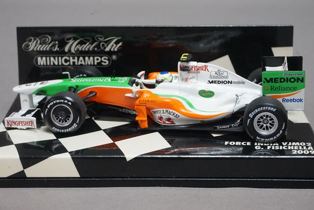 1:43 MINICHAMPS 400090021 Force India VJM02 2009 G.Fisichella