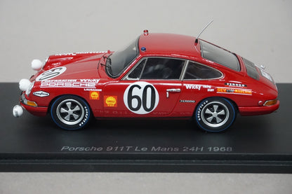 1:43 SPARK S9741 Porsche 911T 24h LM 1968 #60