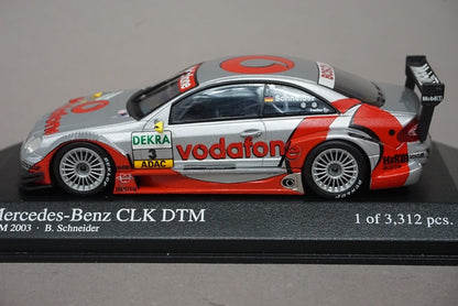 1:43 MINICHAMPS 400033303 Mercedes Benz CLK DTM 2003 #3 B.Schneider