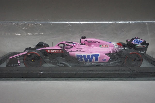 1:18 SPARK 18S752 Alpine A522 BWT F1 Team Bahrain GP 2022 #14