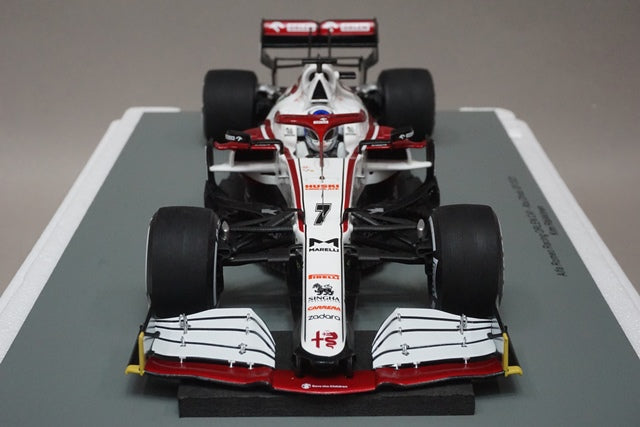 1:18 SPARK 18S607 Alfa Romeo Racing ORLEN C41 Abu Dhabi GP 2021 #7