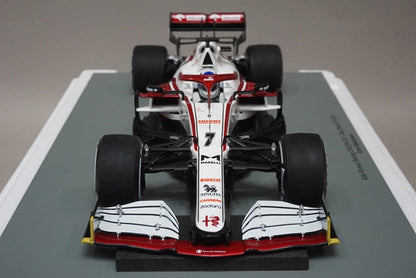 1:18 SPARK 18S607 Alfa Romeo Racing ORLEN C41 Abu Dhabi GP 2021 #7