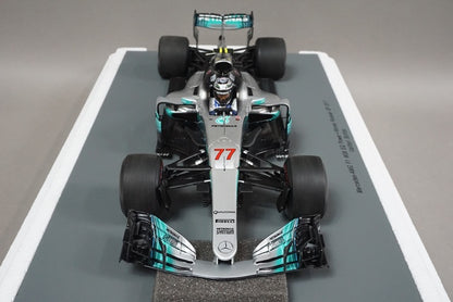 1:18 SPARK 18S301 Mercedes AMG F1 W08 EQ Power+ Russian GP winner 2017 #77 Valtteri Bottas