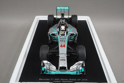 1:18 SPARK 18S138 Mercedes F1 W05 British GP winner 2014 #44 L.Hamilton