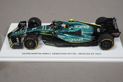 1:43 SPARK NKN01 Aston Martin AMR22 SV Mexican GP 2022 #5 Sebastian Vettel SEVEN COLLECTION