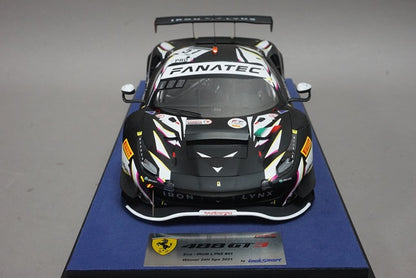 1:18 LookSmart LS18RC015 Ferrari 488 GT3 Evo IRON LYNX 24h SPA Winner 2021 #51