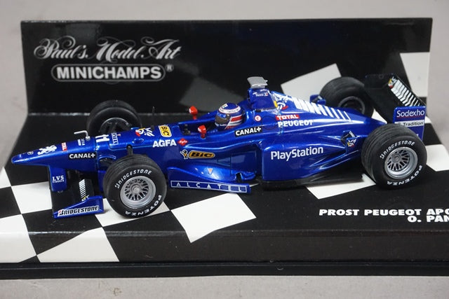 1:43 MINICHAMPS 430980011 Prost Peugeot AP01 #11 O.Panis