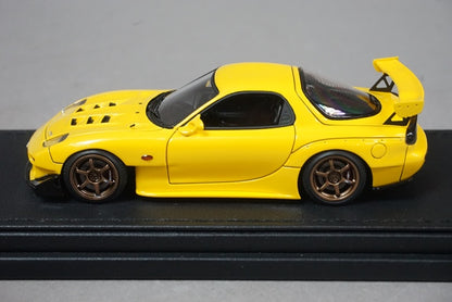 1:43 ignition model IG2869 Mazda Initial D RX-7 (FD3S) Yellow