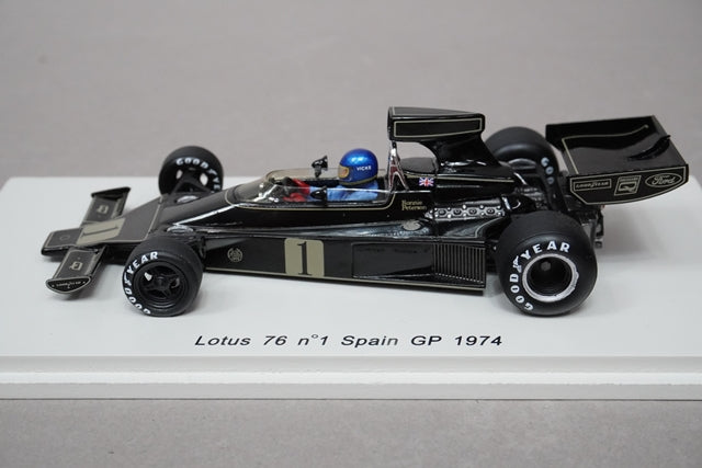 1:43 SPARK S1769 Lotus 76 Spain GP 1974 #1 JPS