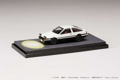 HJ641052DC Hobby Japan 1:64 Toyota SPRINTER TRUENO GT APEX AE86 / Initial D Engine Model with Wataru Akiyama