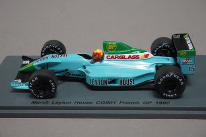 1:43 SPARK S2980 MARCH Leyton House CG901 French GP 1990 #15 Mauricio Gugelmin