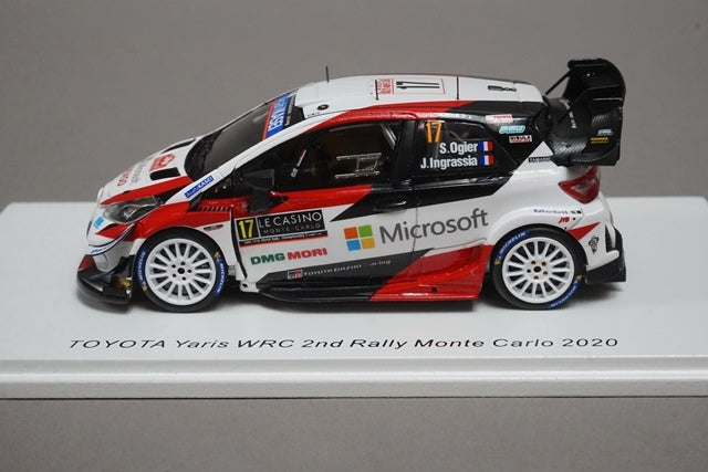 1:43 SPARK S6551 Toyota Yaris WRC Rally Monte Carlo 2020 #17